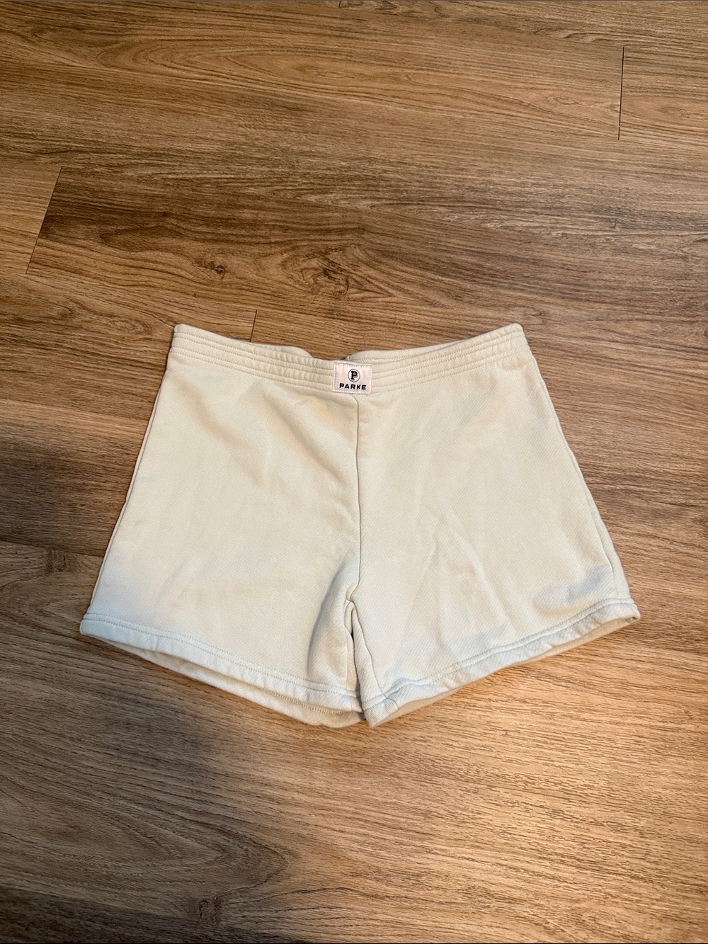 Parke Light Blue Women's Bike Shorts — Soft Lounge Shorts